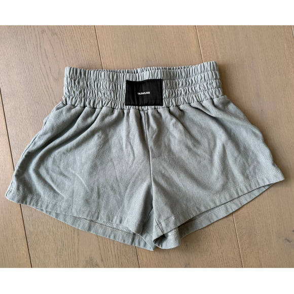 TALENTLESS Pants - Talentless Boxer/Boxing Shorts, Light Blue, Women's Size MEDIUM
